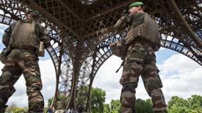 Des militaires de l'opération Sentinelle à Paris. Photo d'illustration