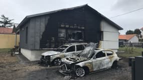 La maison et les voitures incendiées du maire de Saint-Brévin et de sa compagne.