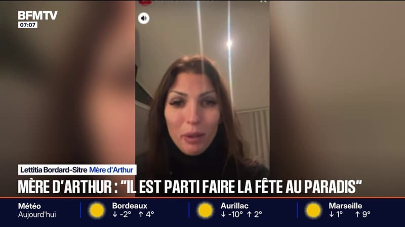 "Nous pouvons commencer notre deuil, en sachant qu'il est en paix": la prise de parole émouvante de la mère d'Arthur, décédé dans l'incendie à Crans-Montana