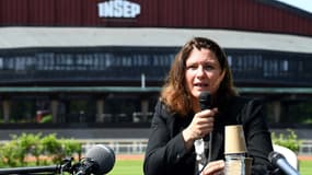 Roxana Maracineanu à l'Insep