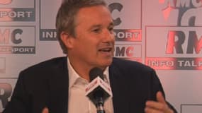 Nicolas Dupont-Aignan dans les Grandes Gueules sur RMC, ce mardi.