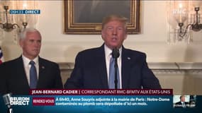 Etats-Unis: "Les maladies mentales et la haine sont la cause des tueries" a réagi Donald Trump après les deux fusillades du week-end