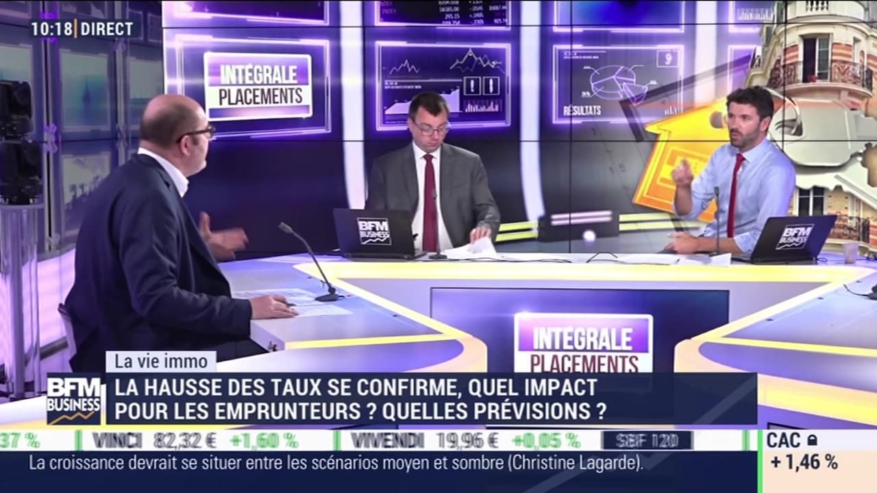 Le Club BFM Immo (1/2): Quels Sont Les Impacts De La Hausse Des Taux ...