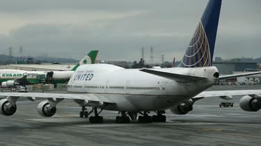 Un avion United Airlines sur le tarmac de l'aéroport de San Francisco, le 10 juin.