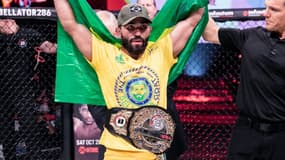 Patricio "Pitbull" Freire après sa victoire sur Adam Borics au Bellator 286 en octobre 2022