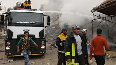 Des casques blancs en Syrie. (Photo d'illustration)