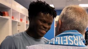 Taye Taiwo et Eric Gerets se retrouvent au Vélodrome le 2 mai 2025