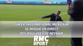 Un ex-international mexicain se moque en direct des roulades de Neymar
