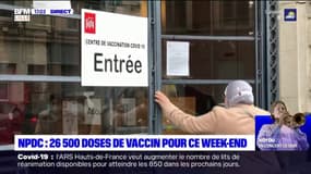 Nord-Pas-de-Calais: 26.500 doses de vaccin pour ce week-end