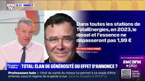 Carburants TotalEnergies plafonnés: élan de générosité ou effet d'annonce?