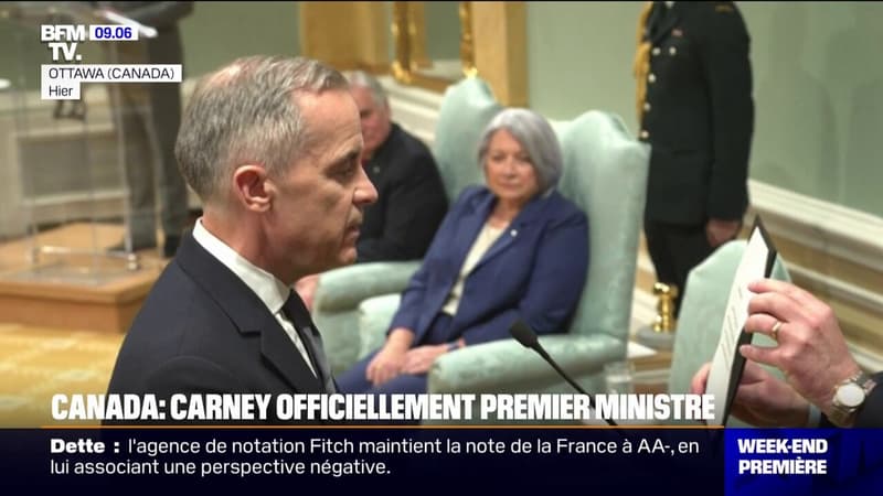 Canada: le nouveau Premier ministre Mark Carney est entré en fonction