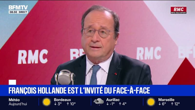 François Hollande assure que LFI et le RN ont été "pro-russes" avant l'intervention de la Russie en Ukraine"