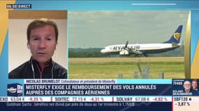 Nicolas Brumelot (MisterFly): MisterFly exige le remboursement des vols annulés auprès des compagnies aériennes - 16/04