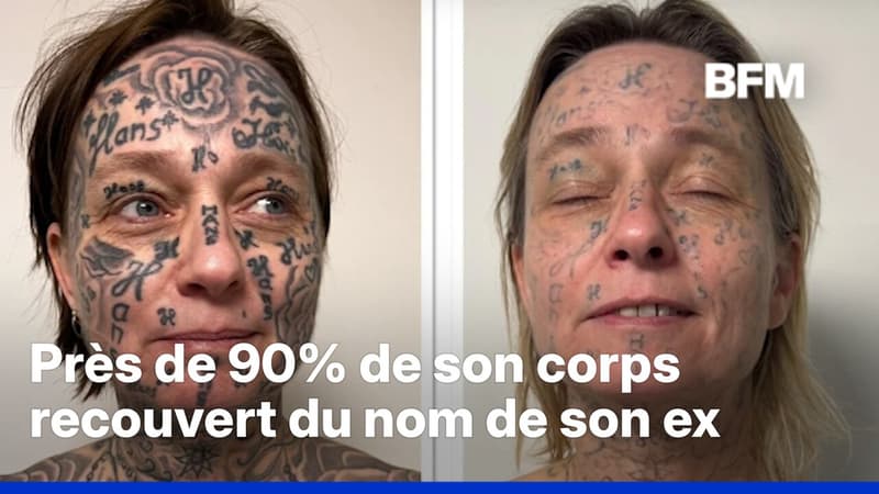 Son compagnon la force à se faire tatouer 250 fois son prénom