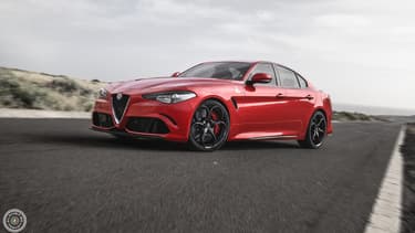 L'Alfa Romeo Giulia, élue en 2016 "plus belle voiture de l'année"