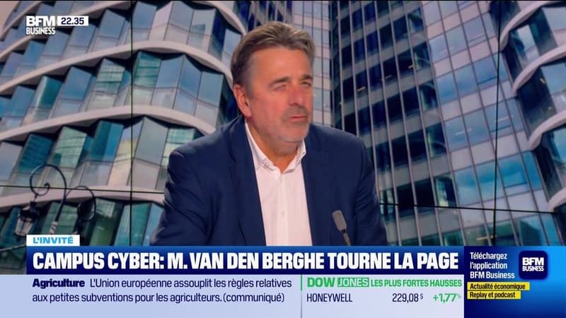 Campus Cyber : M. Van Den Berghe tourne la page - 10/12