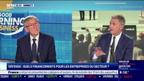 Le délégué général pour l'armement Joël Barre souhaite que les actions privées "marchent sur deux jambes: d'un côté civil et commercial et de l'autre Défense, mieux ils se porteront pour le plus grand bénéfice de notre économie"