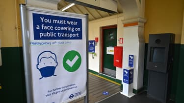 Le métro à Londres en cette période de confinement.