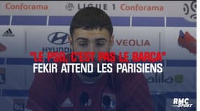OL - "Le PSG, c'est pas le Barça" Fekir attend les Parisiens 