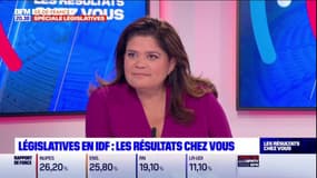 Législatives 2022: Raquel Garrido, candidate Nupes dans la 5e circonscription de Seine-Saint-Denis, annonce pour l'heure être en tête dans sa circonscription