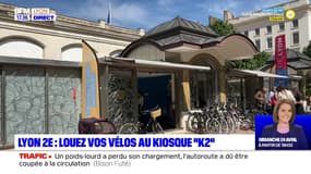 Lyon 2e : louez vos vélos au kiosque "K2" 