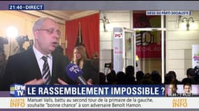 Second tour de la primaire de la gauche: "Manuel Valls a été classe ce soir, il a félicité Benoît Hamon", Philippe Doucet - 29/01