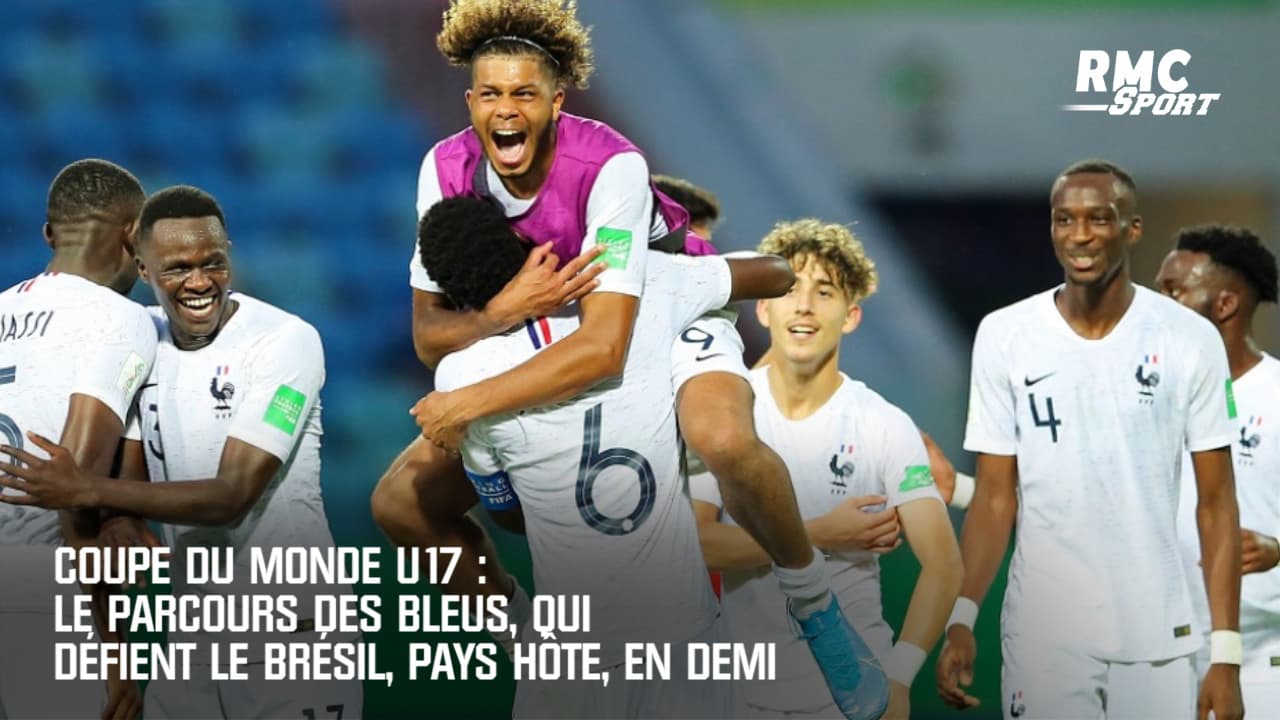Coupe du monde U17 Le parcours des Bleus, qui défient le Brésil, pays