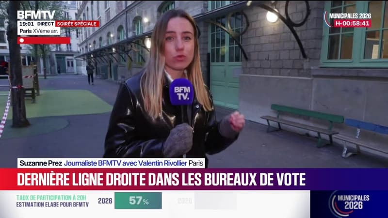 Municipales 2026 à Paris: 40,98% de participation à 17h