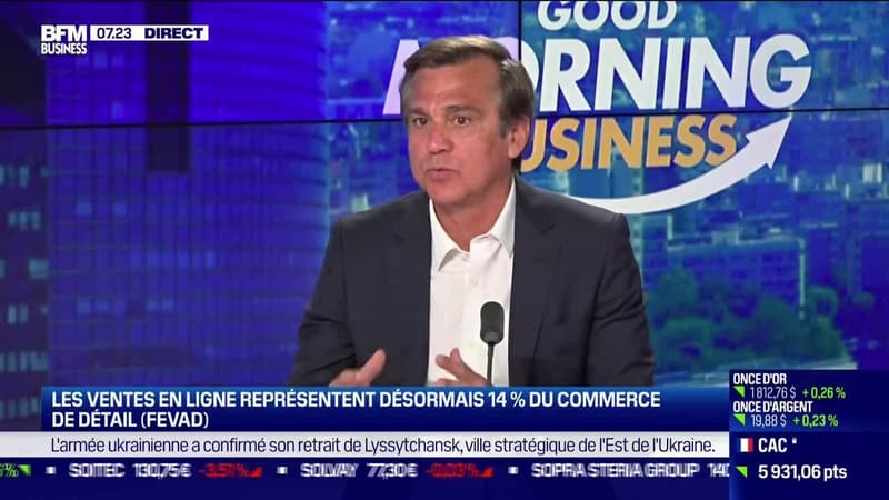 Marc Lolivier (Fevad) : Le e-commerce poursuit sa progression en France - 04/07