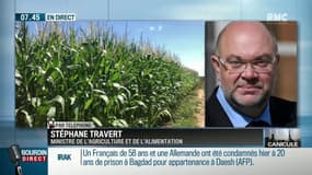 Stéphane Travert liste les aides prévues pour les agriculteurs victimes  de la sécheresse