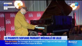 Lille: le pianiste Sofiane Pamart médaillé d'or de la Ville 