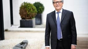 Le sénateur du Tarn-et-Garonne, Yvon Collin (Rassemblement démocratique et social européen, RDSE) à Montauban le 3 mars 2015