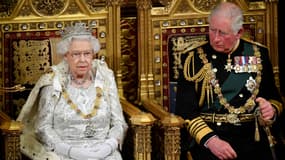 Le prince Charles et la Reine Elizabeth