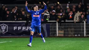 Nassim Sabihi buteur pour Avranches en 32e de finale de Coupe de France, 19 décembre 2025