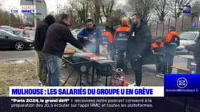 Mulhouse: les salariés du groupe U en grève
