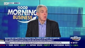 Alexandre Saubot (Président de France Industrie): "On ne rattrape pas 30 ans de retard en 3 mois de stabilisation. Il y a un travail de fond à faire sur l'innovation, la compétitivité"