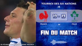 France 13-13 Italie : Le nul chanceux des Bleus avec le replay RMC