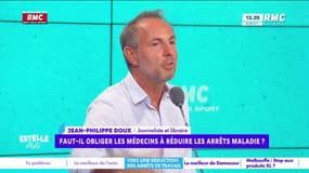 Réduire les arrêts maladies : "Je suis pour que l'on contrôle ça", affirme Jean-Philippe Doux