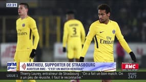 Ligue 1 : Mathieu, fan de Strasbourg savoure la victoire contre le PSG mais reste lucide 