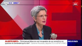 Sandrine Rousseau (EELV): "Ce n'est pas parce que la police a le monopole de la violence qu'elle doit l'utiliser"