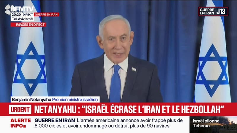 "Cela dépend de vous": Benjamin Netanyahu appelle le peuple iranien "à renverser ce régime tyrannique"