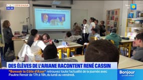 Nice: des élèves de l'Ariane racontent René Cassin