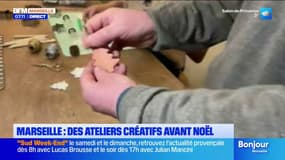 Marseille: des ateliers créatifs pour fabriquer ses décorations avant Noël