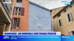 Manosque: un immeuble jugé fragile évacué