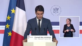 Gabriel Attal: "Le quoi qu'il en coûte est et restera notre ligne tant que la crise sévira" en France