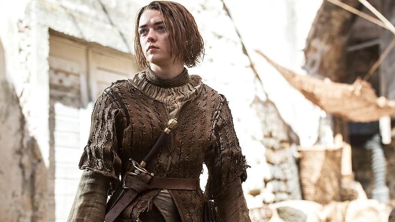 Arya Stark, l'un des personnages principaux de la série "Game of Thrones".