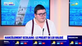 Harcèlement scolaire: Hugo Martinez salue l'adoption d'un projet de loi