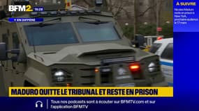 Nicolas Maduro quitte le tribunal de New York sous escorte et repart en prison