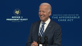 "Monsieur le président, j'ai hâte de vous parler": le message de Biden à Trump