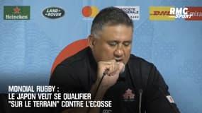 Mondial rugby : Le Japon veut se qualifier "sur le terrain" contre l'Ecosse